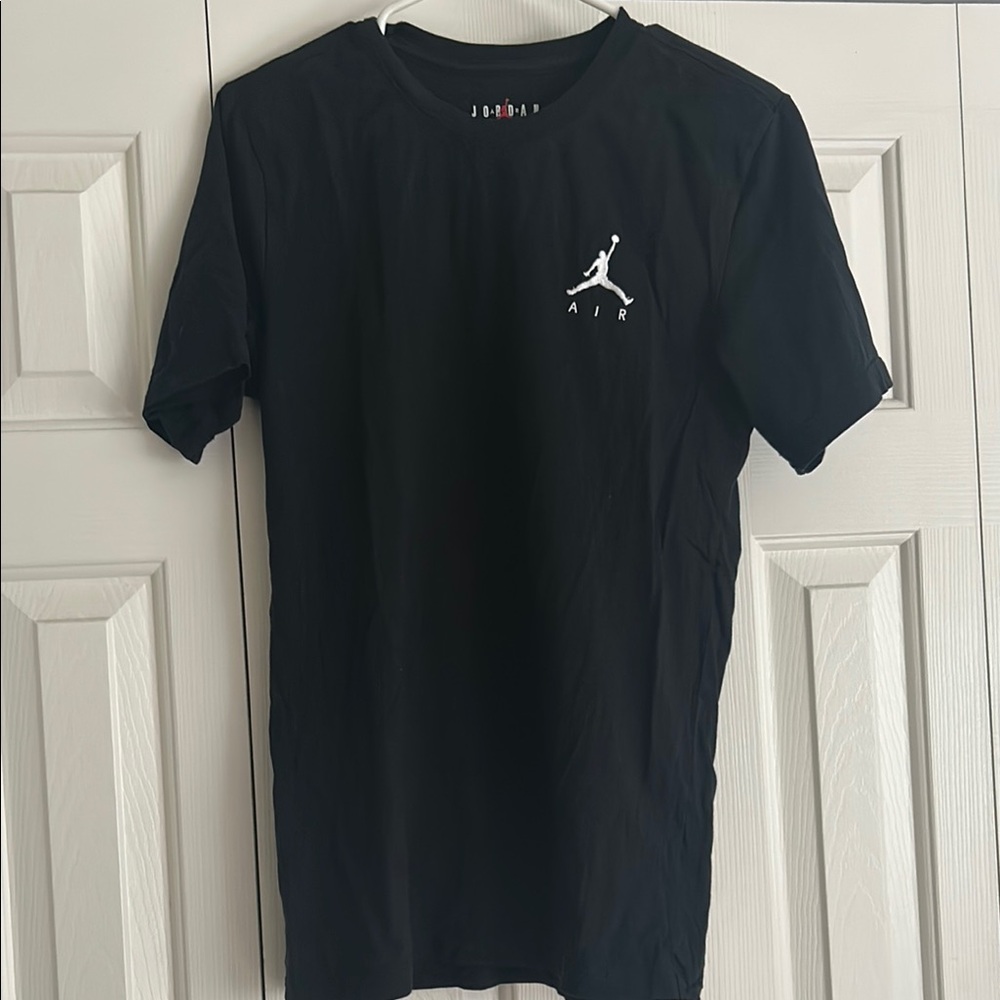 Jordan Black Iconic Jumpman Short Sleeve Tee